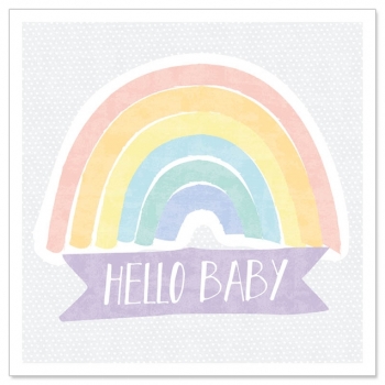 Minikarte "Hello Baby"