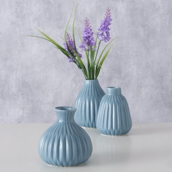 Vase "Esko" verschiedene Varianten blau