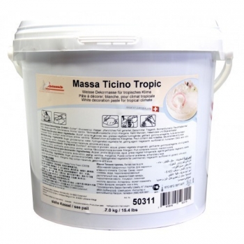 Massa Ticino Rollfondant Weiß Tropical 7kg