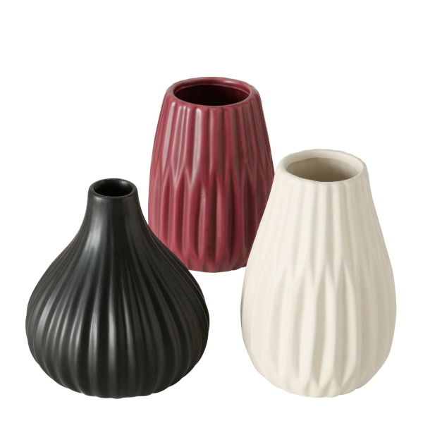 Vase "Wilma" in 3 Farben