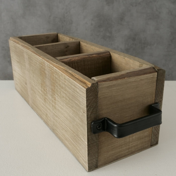 Holzform, Box mit Fächern