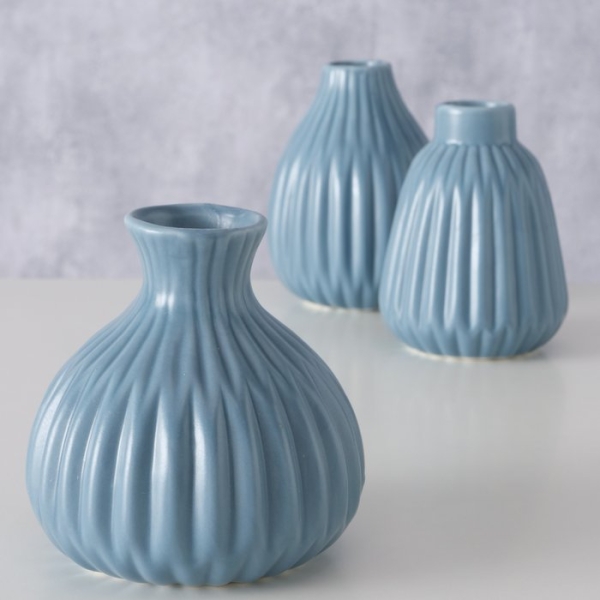 Vase "Esko" verschiedene Varianten blau