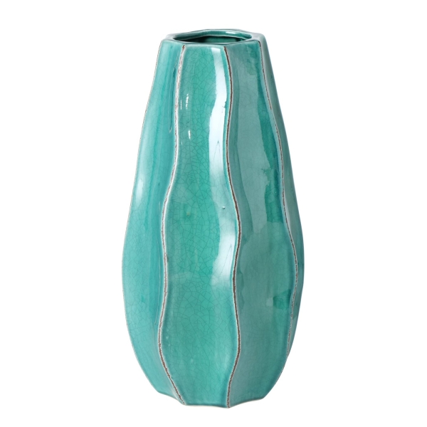 Vase "Hilary" Aqua