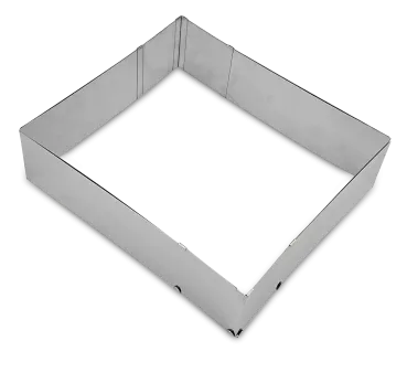 Preview: Rectangular adjustable baking edge Preview: Rectangular adjustable baking edge