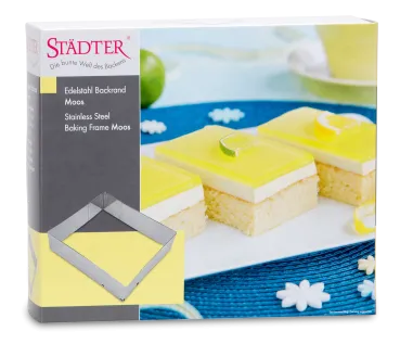 Preview: Rectangular adjustable baking edge Preview: Rectangular adjustable baking edge