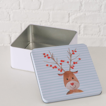 Preview: Storage tin “Fynn” available in 2 sizes Preview: Storage tin “Fynn” available in 2 sizes