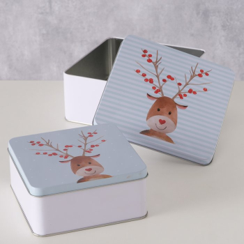 Preview: Storage tin “Fynn” available in 2 sizes Preview: Storage tin “Fynn” available in 2 sizes