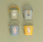 Preview: Little Dutch Stapelbecher 4er-Set „Little Farm“ – Badespielzeug mit Wasserauslauf ab 12 Monate