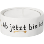 Preview: Räder Design Winterlicht „Ab jetzt bin ich in Weihnachtsstimmung“ – Porzellan-Windlicht mit Gold-Brillantdruck