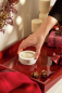Preview: Räder Design Kleines Adventslicht „Advent“ – Porzellan-Teelichthalter mit Gold-Brillantdruck