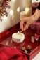 Preview: Räder Design Kleines Adventslicht „Advent“ – Porzellan-Teelichthalter mit Gold-Brillantdruck