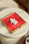 Preview: Räder Design Serviettenhalter „Lebkuchenmännchen“ – Porzellan-Serviettenbeschwerer