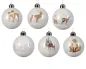 Preview: Christbaumkugel, Weihnachtskugel Tiere