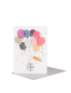 Preview: Ballonkarte. Happy Birthday