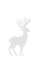 Preview: Hirschanhänger "Elvor" weiß