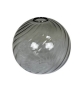 Preview: Spherical vase "Torba" grey in 2 sizes