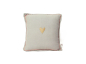 Preview: Minikissen mit Stickerei & Print
