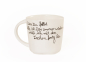 Preview: Porzellantasse mit Spruch & Herzboden – Edle Tasse für die Schwester