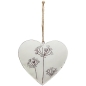 Preview: Heart pendant "Blanc" in 2 sizes