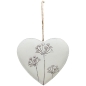 Preview: Heart pendant "Blanc" in 2 sizes