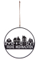 Preview: Wall hanging "Winterhouses"