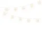 Preview: LED Lichterkette Papiersterne