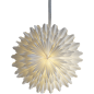 Preview: Papierstern "Snow" 50cm