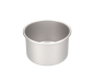 Preview: Cake-Masters Backform tief rund (Ø 15 cm / Höhe 10 cm) – Kleine tiefe Tortenform aus eloxiertem Aluminium mit nahtlosem, geradem Rand für Biskuitböden & Motivtorten