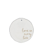 Preview: Cake Plate, Kuchenteller "love in every bite" 16cm Teller von Bastion Collection