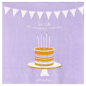 Preview: Cocktailserviette 25 × 25 cm "Eat cake" von Räder