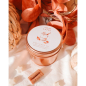Preview: Duftwachs „Chai Latte“ Wax Melts 100 g aus Sojawachs in roségoldener Blechdose – Würziger Herbstduft mit schwarzem Tee, Kardamom, Ingwer, Zimt & gesüßter Vanille