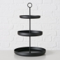 Preview: "Credo" étagère black made of metal