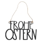 Preview: Schild "Frohe Ostern"