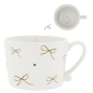 Preview: Cup, Tasse "Bows" von Bastion Collections