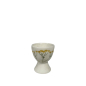 Preview: Miljögården Egg Cup Happy – Rustic Ceramic Egg Cup in Country Style