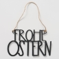 Preview: Schild "Frohe Ostern"
