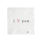 Preview: Napkins small "Beautiful Moments" by Bastion Collection