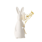 Preview: Osterhase "Josepha" mit Trockenblumen