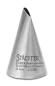 Preview: Städter Rosentülle gerade groß (15 mm) Fine Line – Professionelle Spritztülle aus satiniertem Edelstahl