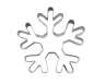 Preview: Cookie Cutter "Snowflake" 6cm