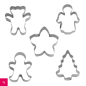 Preview: Cookie Cutter Set Mini "Christmas"
