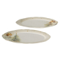 Preview: Ovale Servierplatte „Clara“ 31 cm aus New Bone China Porzellan