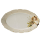 Preview: Ovale Servierplatte „Clara“ 31 cm aus New Bone China Porzellan
