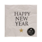 Preview: Papierservietten „Cheers“ (20 Stück, 33 x 33 cm)  „HAPPY NEW YEAR“