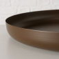 Preview: Tablett "Sidan" dunkelbraun
