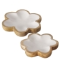 Preview: Dekoteller "Blume" Tablett in Blumenform