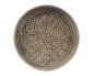 Preview: Plate with mandala pattern grey