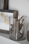 Preview: Stick candle linen grey