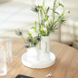 Preview: "Glücksmoment" Vase – Elegant Porcelain Ensemble in White H: 16.4 cm