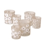 Preview: Lantern "Canea" white flowers